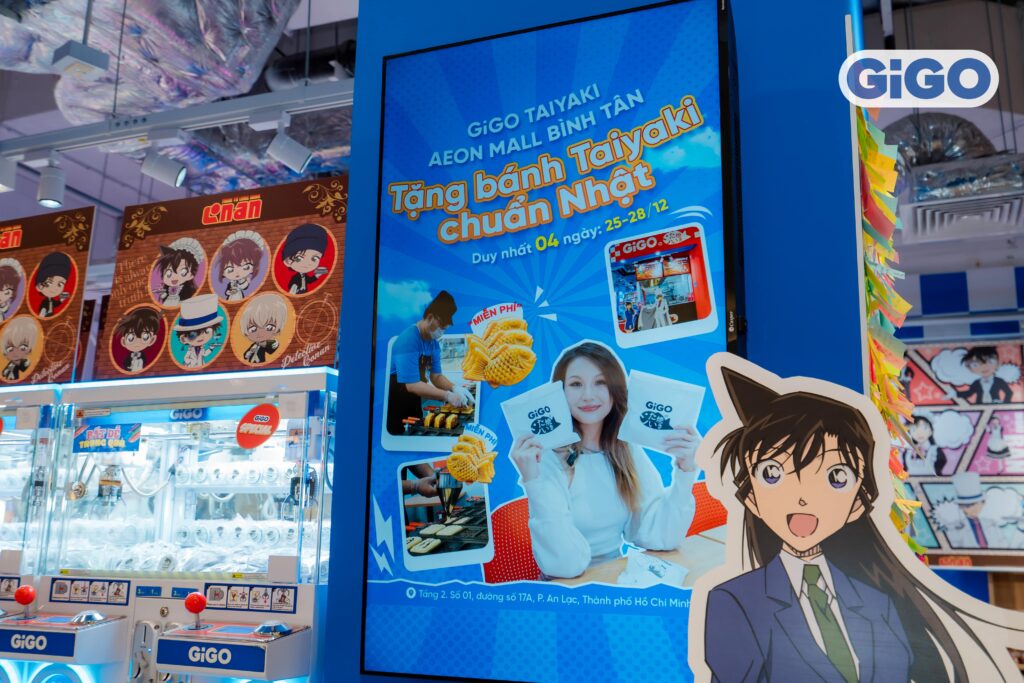 Sự kiện phát bánh miễn phí tại GiGO Taiyaki Aeon Mall Bình Tân