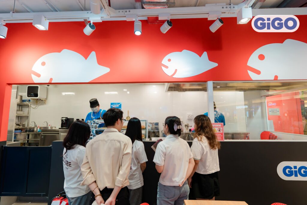 Sự kiện phát bánh miễn phí tại GiGO Taiyaki Aeon Mall Bình Tân